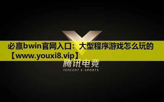 大型程序游戏怎么玩的